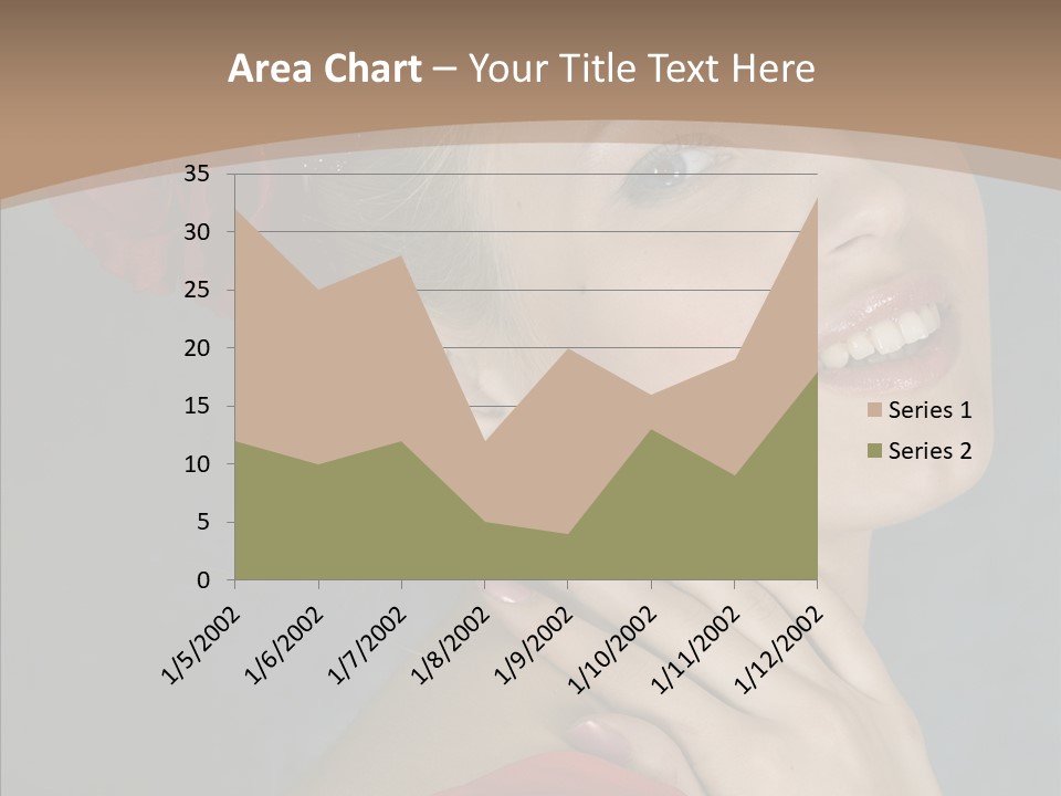 Veil Sexual Stylish PowerPoint Template