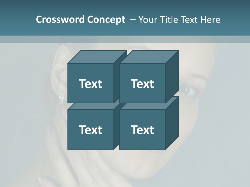 Person Style Hand PowerPoint Template