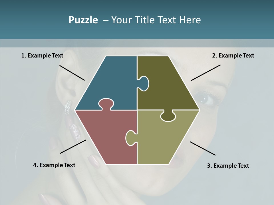 Person Style Hand PowerPoint Template