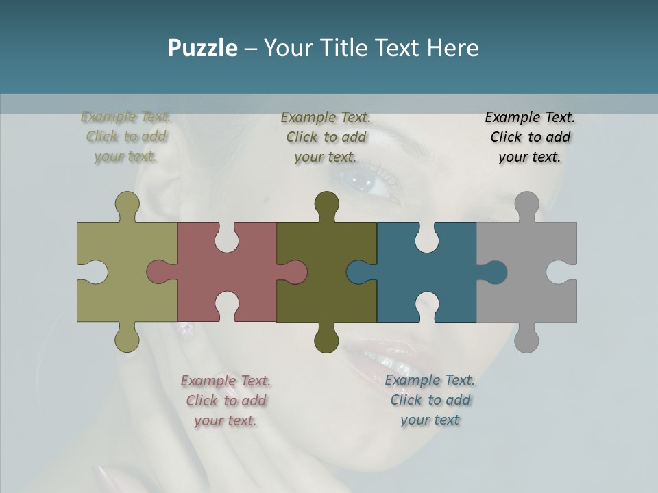 Person Style Hand PowerPoint Template