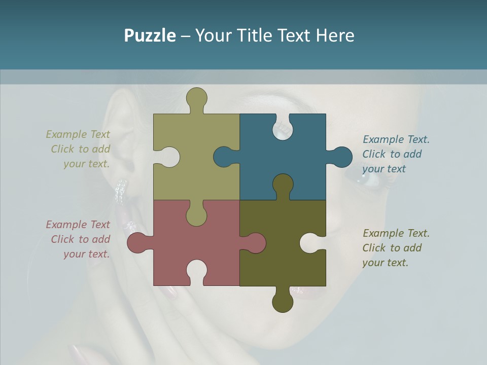 Person Style Hand PowerPoint Template