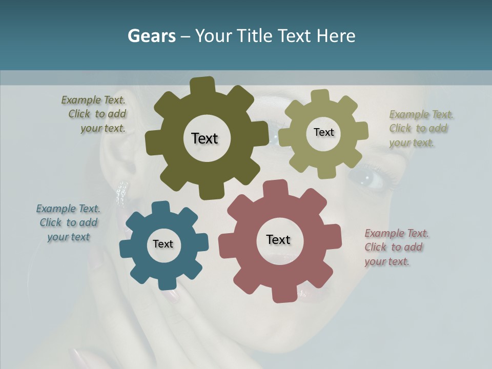 Person Style Hand PowerPoint Template