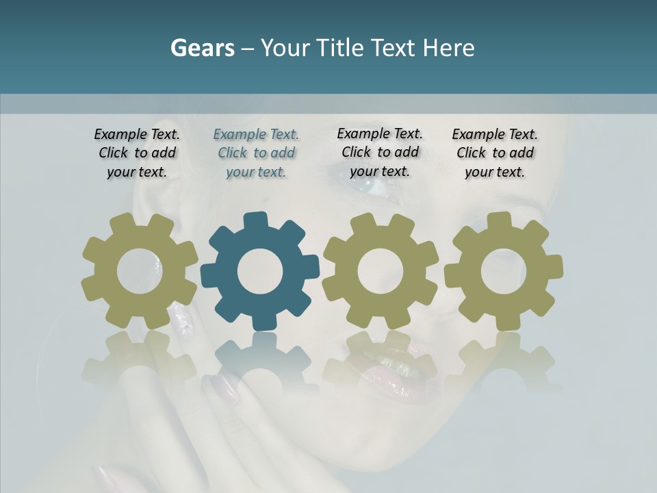 Person Style Hand PowerPoint Template