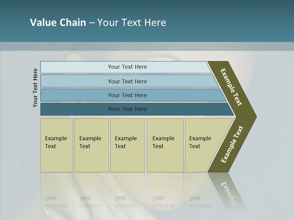 Person Style Hand PowerPoint Template