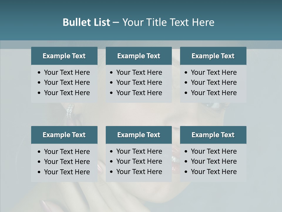 Person Style Hand PowerPoint Template