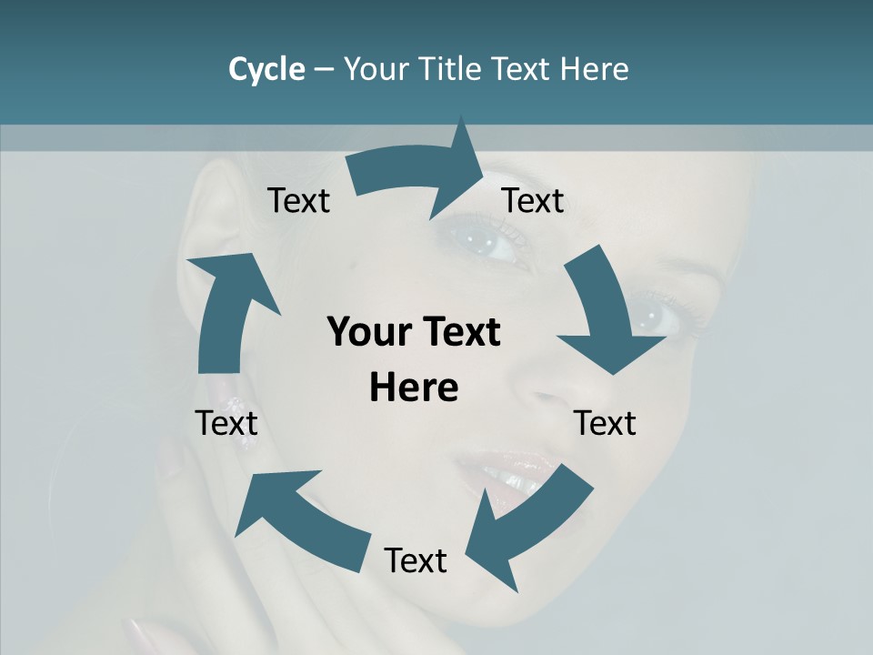 Person Style Hand PowerPoint Template