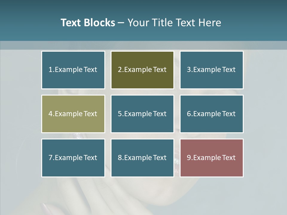Person Style Hand PowerPoint Template