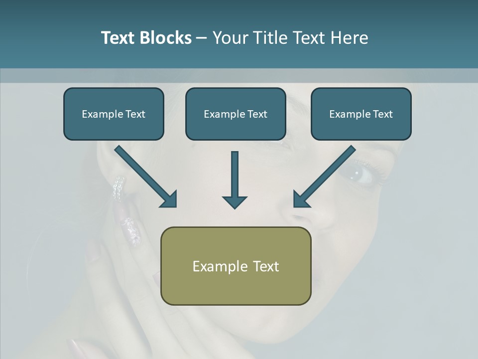 Person Style Hand PowerPoint Template