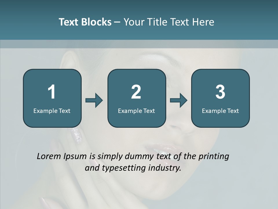 Person Style Hand PowerPoint Template