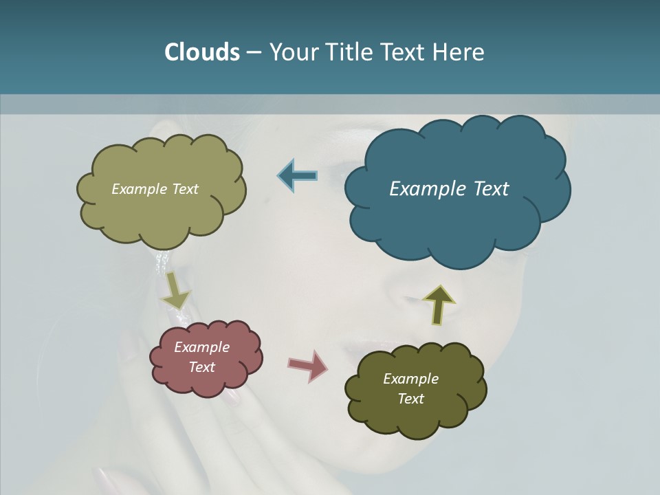 Person Style Hand PowerPoint Template