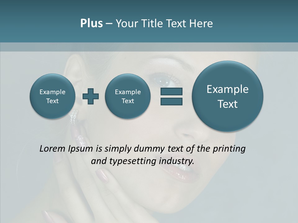 Person Style Hand PowerPoint Template