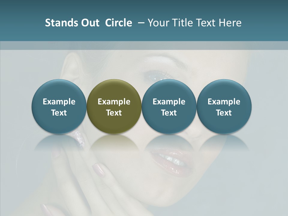 Person Style Hand PowerPoint Template