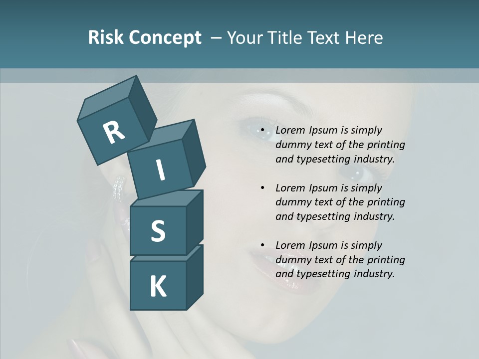 Person Style Hand PowerPoint Template