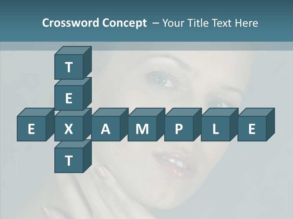 Person Style Hand PowerPoint Template