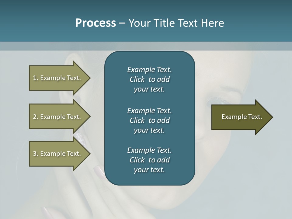 Person Style Hand PowerPoint Template