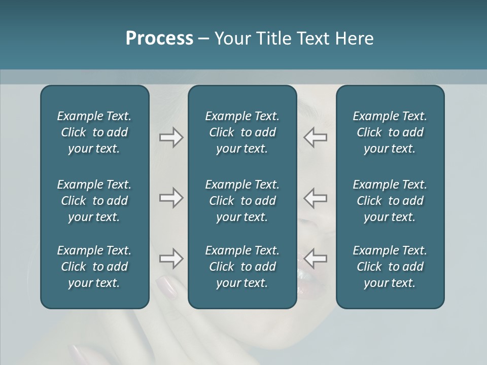 Person Style Hand PowerPoint Template