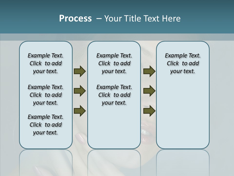 Person Style Hand PowerPoint Template