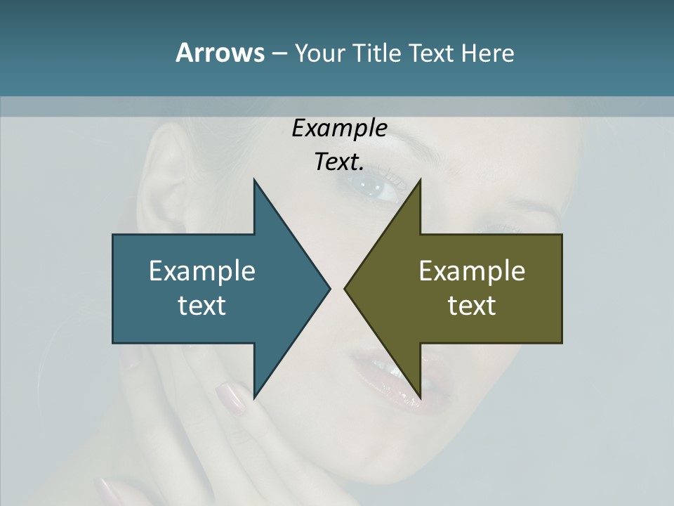 Person Style Hand PowerPoint Template