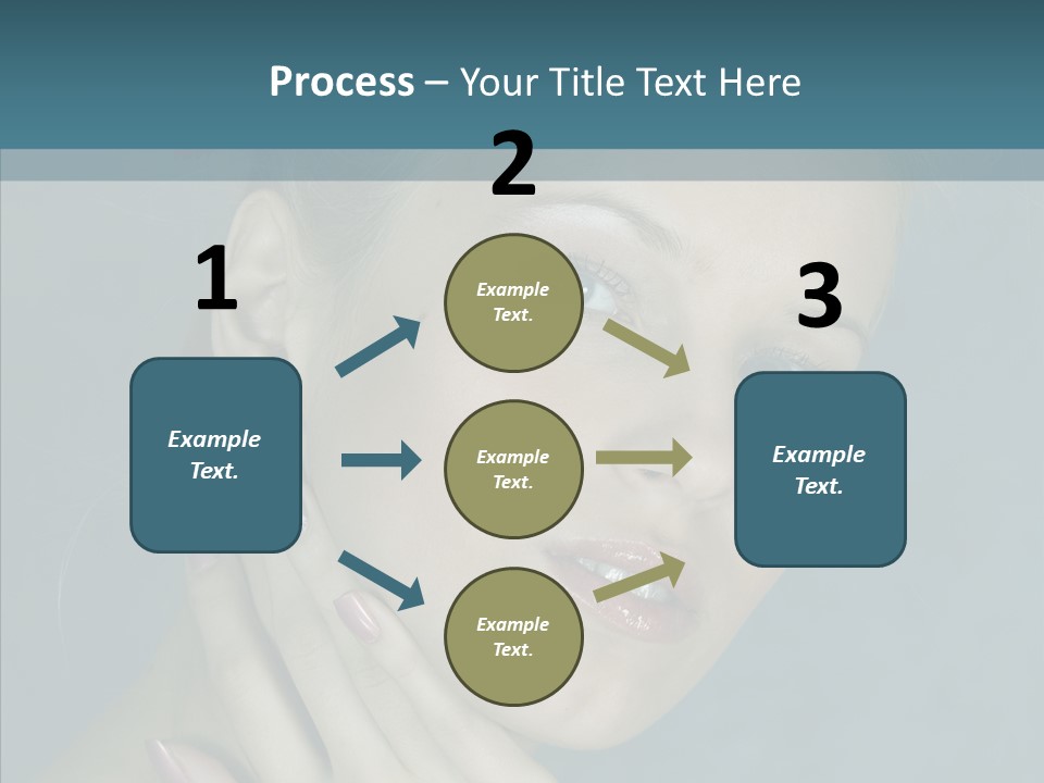 Person Style Hand PowerPoint Template