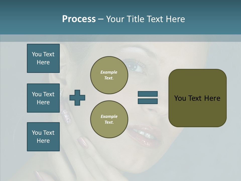 Person Style Hand PowerPoint Template