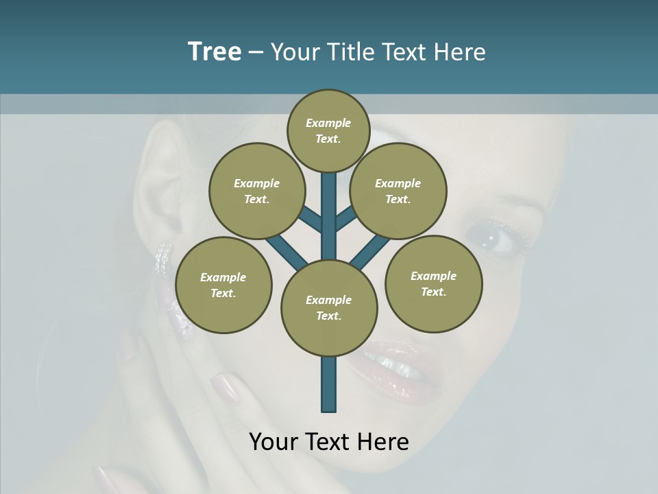 Person Style Hand PowerPoint Template