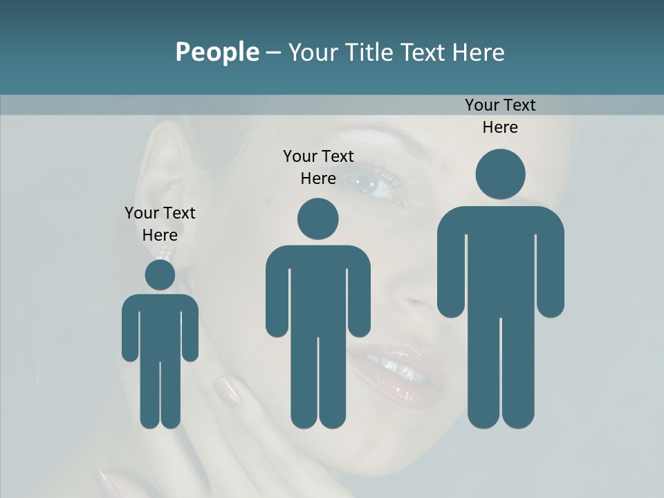 Person Style Hand PowerPoint Template