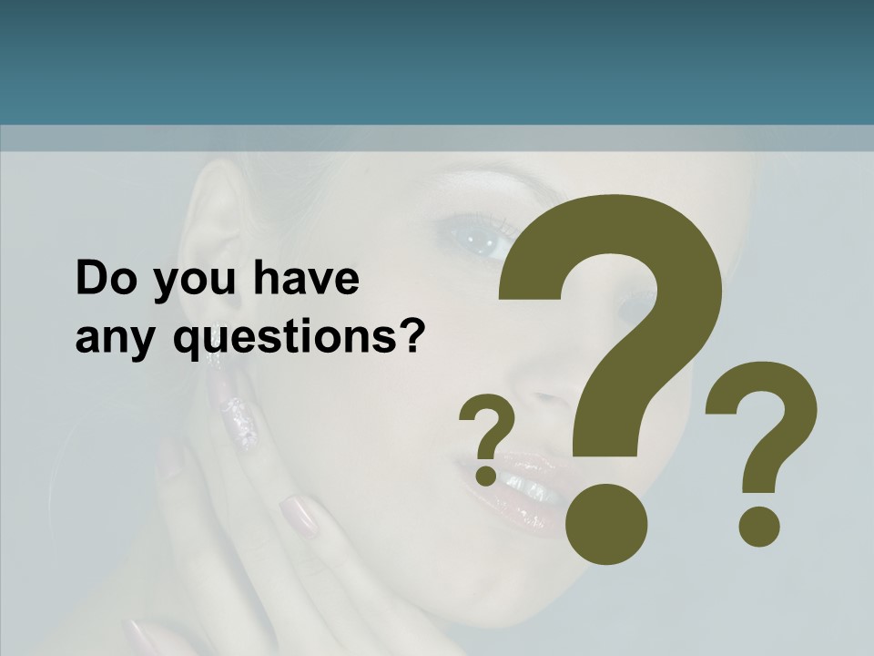 Person Style Hand PowerPoint Template