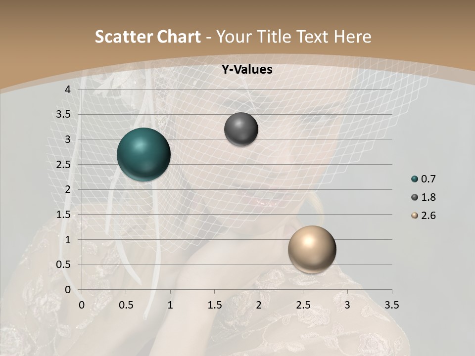 Blonde Background Young PowerPoint Template