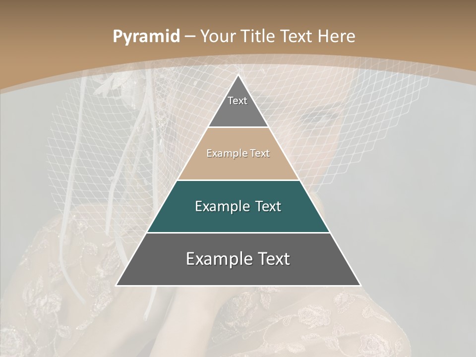 Blonde Background Young PowerPoint Template