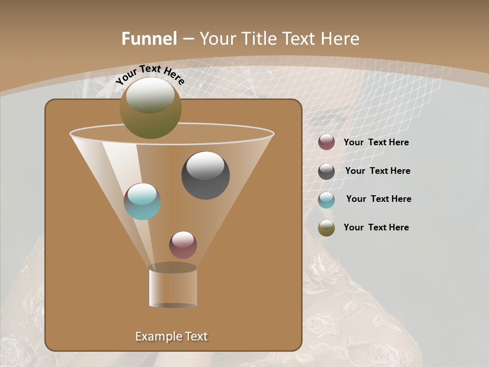 Blonde Background Young PowerPoint Template