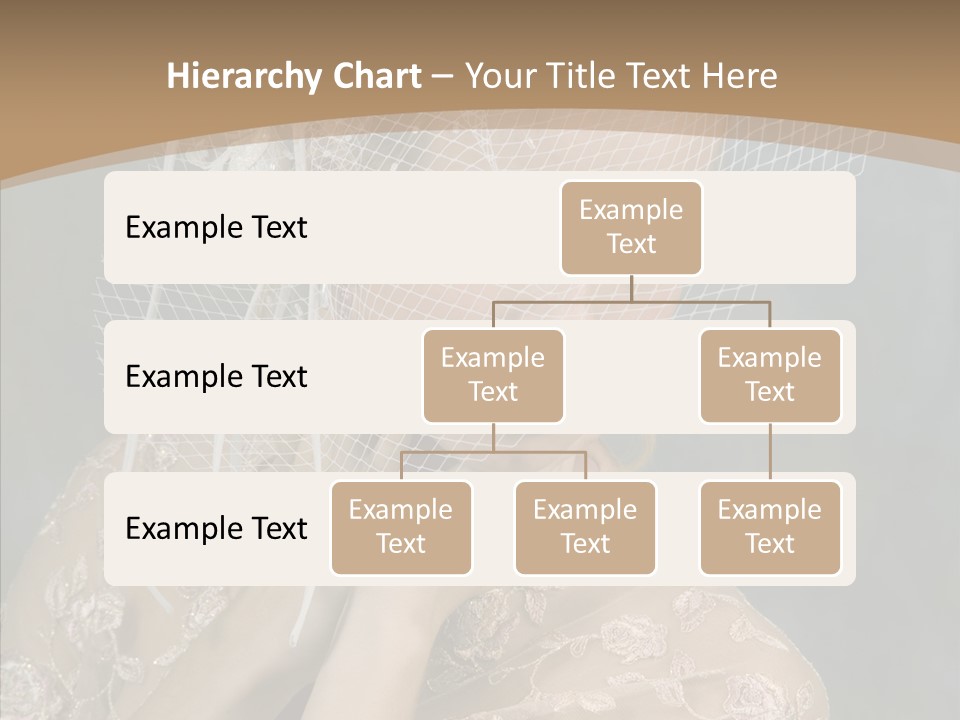 Blonde Background Young PowerPoint Template