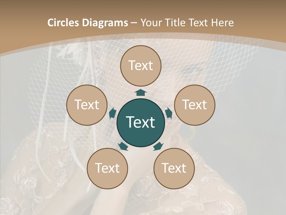 Blonde Background Young PowerPoint Template