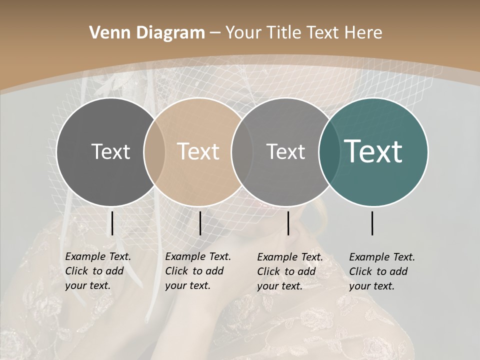 Blonde Background Young PowerPoint Template