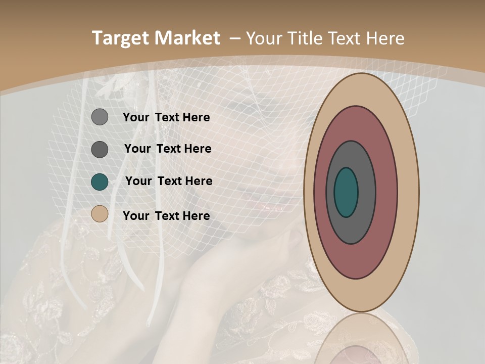 Blonde Background Young PowerPoint Template