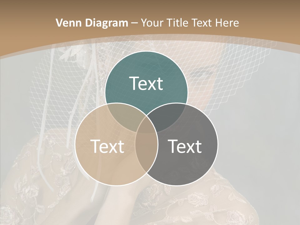 Blonde Background Young PowerPoint Template