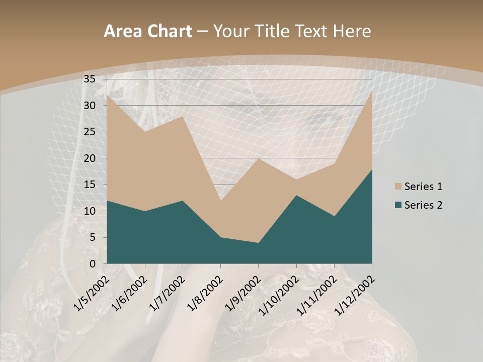Blonde Background Young PowerPoint Template