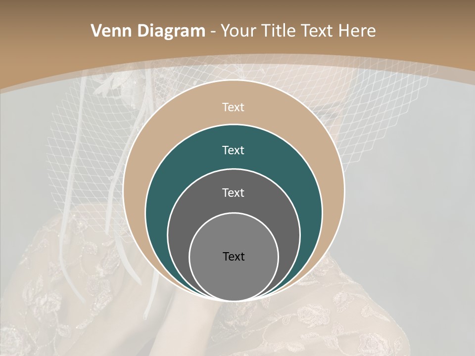 Blonde Background Young PowerPoint Template