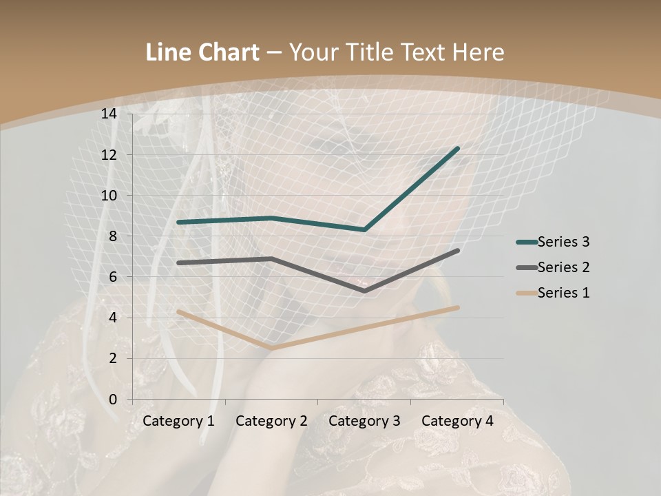 Blonde Background Young PowerPoint Template