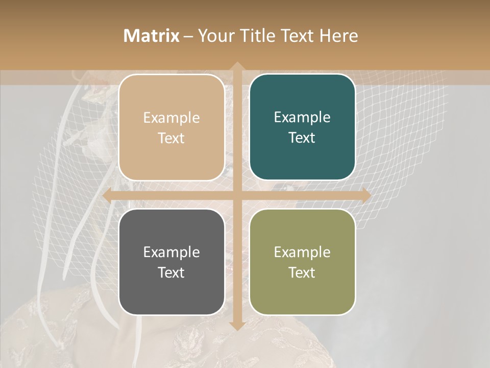 Laces Woman Stylish PowerPoint Template