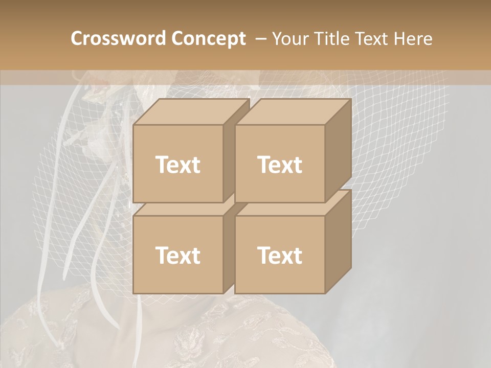 Laces Woman Stylish PowerPoint Template