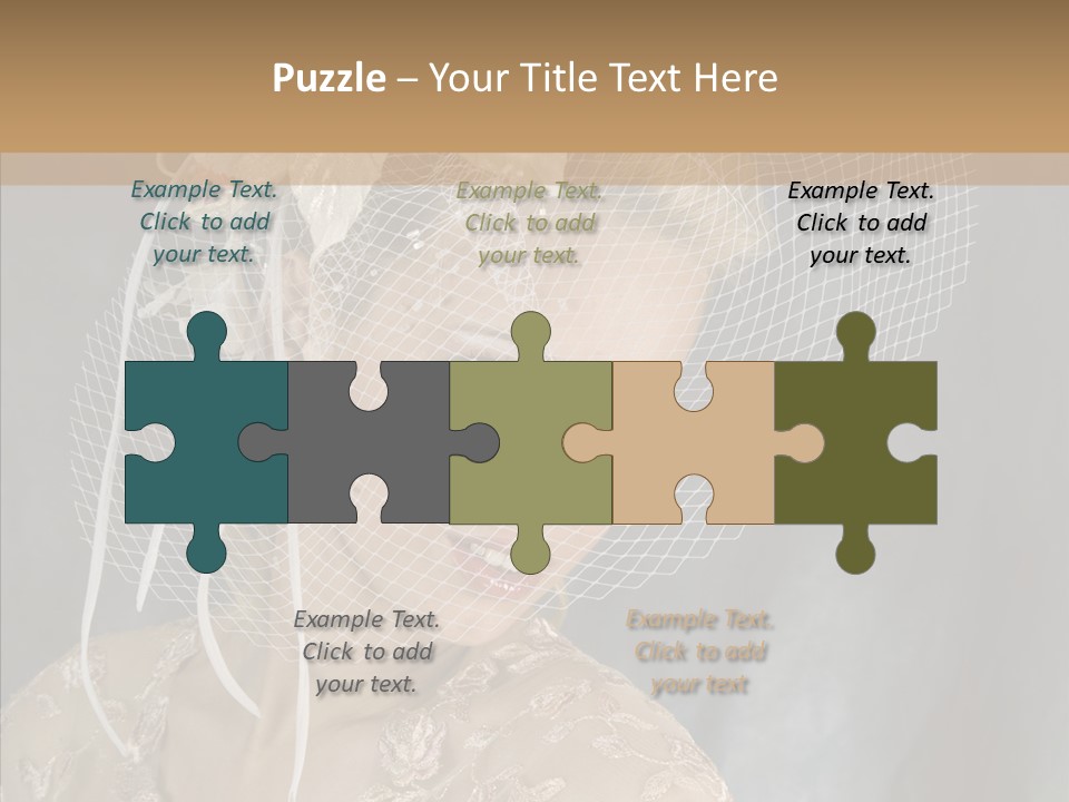 Laces Woman Stylish PowerPoint Template