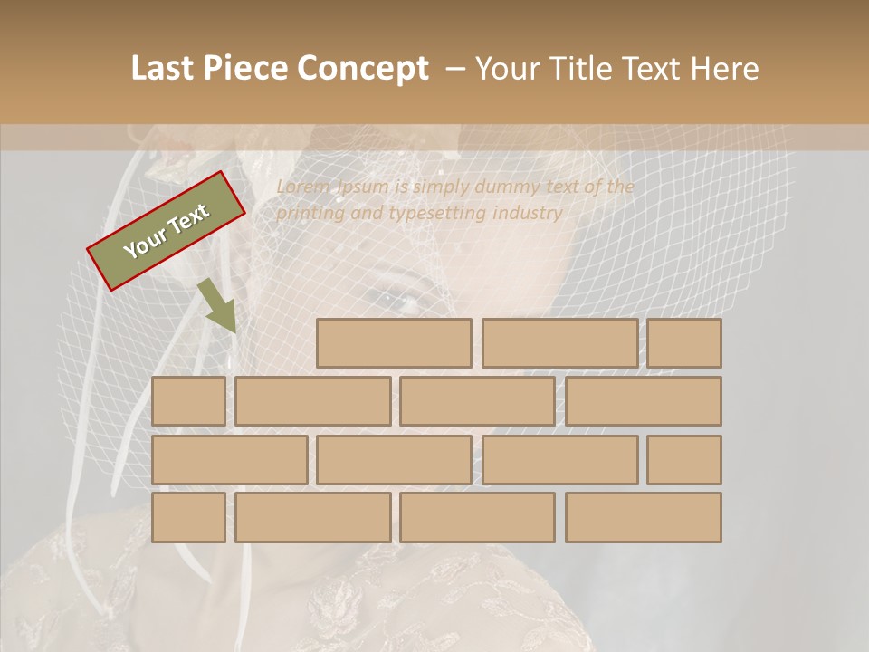 Laces Woman Stylish PowerPoint Template