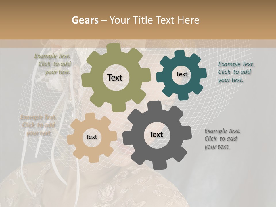 Laces Woman Stylish PowerPoint Template