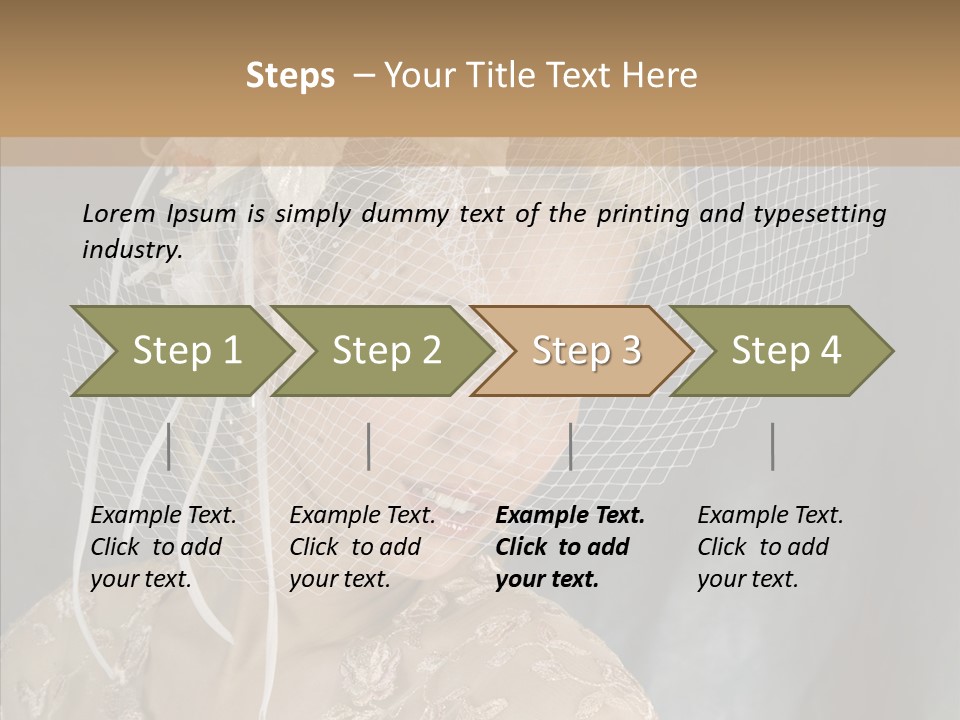 Laces Woman Stylish PowerPoint Template