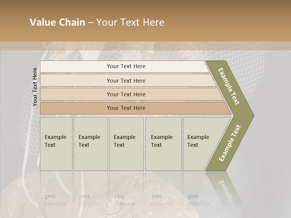 Laces Woman Stylish PowerPoint Template