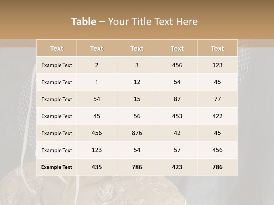 Laces Woman Stylish PowerPoint Template