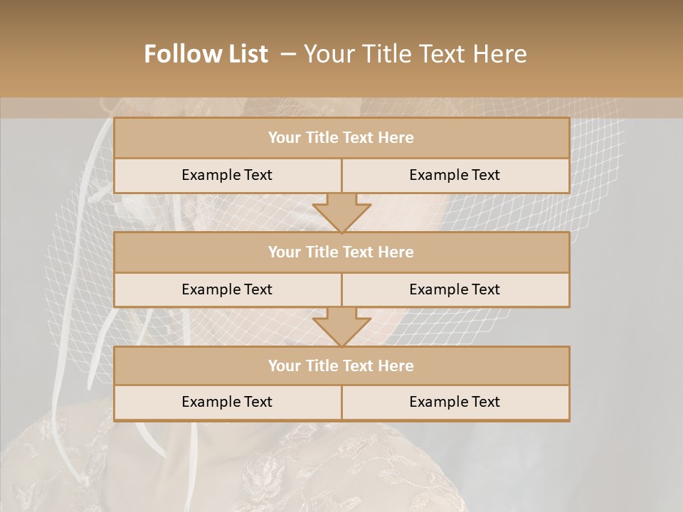 Laces Woman Stylish PowerPoint Template