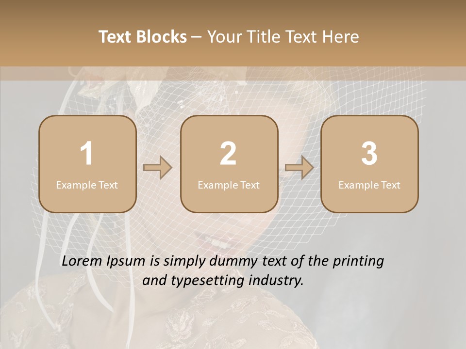 Laces Woman Stylish PowerPoint Template