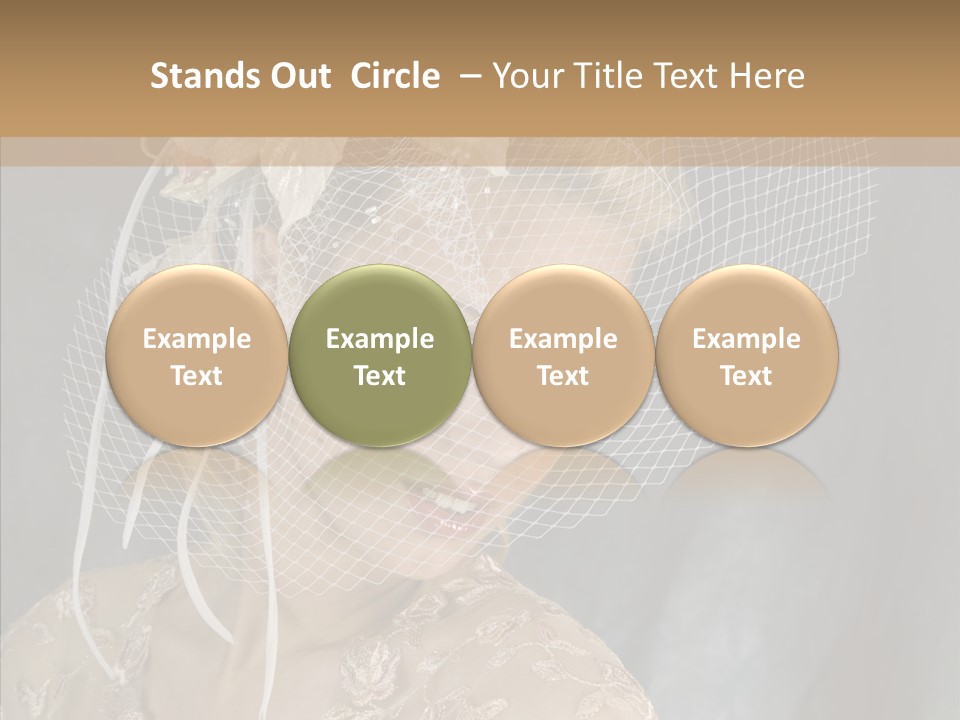 Laces Woman Stylish PowerPoint Template