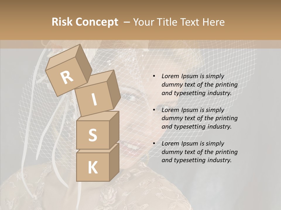 Laces Woman Stylish PowerPoint Template